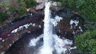 Kaaterskill Falls after heavy rain 12 22 18