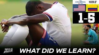 USA 1-5 Colombia | What did we learn? | 7 Tactical Takeaways!