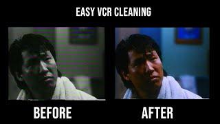 Cleaning your VCR is easy...an idiot can do it.
