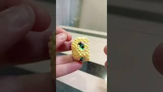 Пасхальный цыпа из бисер а Biserbezgranic#бисероплетение#новое #пасха~^°^