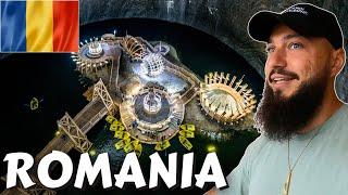 Bizarre Amusement Park Inside Salt Mine In Romania  (Salina Turda)