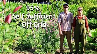 SELF SUFFICIENT Garden - Growing 95% Of Our FRESH FOOD In The UK