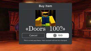 Roblox Doors but kinda cheap and shorter in REVERSE MODE! (100-1)