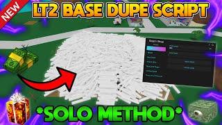 [ NEW ] How To Base Dupe (New Method!) [Solo] Lumber Tycoon 2 ROBLOX