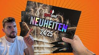 GEMEINSAM durch den PYROLAND NEUHEITENKATALOG 24/25 blättern + GEWINNSPIEL