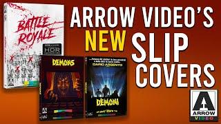 Demons 4K & Arrow Video's New Slip Covers