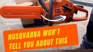 What Husqvarna don't want you to know about the 120 mk2