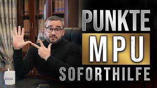 PUNKTE MPU Soforthilfe | MPU Hilfe und Vorbereitung | 2023