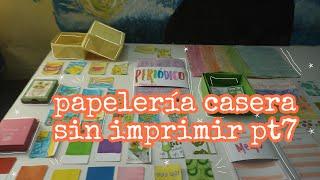 PAPELERÍA CASERA SIN IMPRIMIR PT.7 - micnotes 