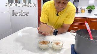 Como hacer arroz con leche cremoso y delicioso