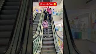 Types of people on escalators  #dushyantkukreja #shorts