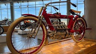 1910 Pierce 4 motor bike…beyond words. Details beyond comprehension. More photos and videos coming…