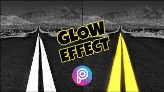 Glow effect in Picsart || Picsart Editing Tutorial || Captureditz