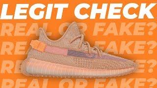 YEEZY 350 LEGIT CHECK REAL VS FAKE