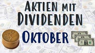 Top Aktien Oktober 2024 | diese Dividendenaktien finde ich JETZT interessant