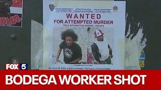 NYC bodega worker shot; 2 suspects sought