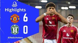 Highlights Manchester United U19 vs Žalgiris U19 | 6 - 0 | UEFA Youth League Highlights 06/11/24