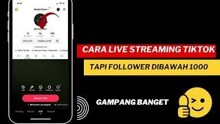 Cara live Di Tiktok Tanpa 1000 Followers 2024 - Dapat uang live tiktok
