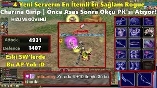 MiracMandirali - Zero'da +10 MD & +10 Jamadar & +10 Iron Bowlu Rogue Charla PK Atıyor! Knight Online