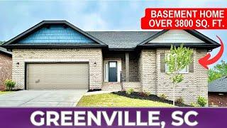 New Construction Basement Homes for Sale in Greenville, SC – 2604 Adams Homes in Hidden Lake Estates