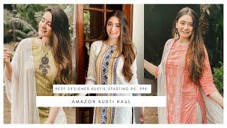 AMAZON Designer Kurti Haul | Online Designer Kurtis | Amazon Kurti Haul |Online Kurti Shopping Haul