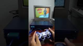 Naruto Shippuden - Ultimate Ninja 5 on PS2 Fat with a CRT TV