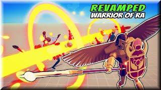 Revamped Warrior of Ra vs Every Faction - Totally Accurate Battle Simulator TABS