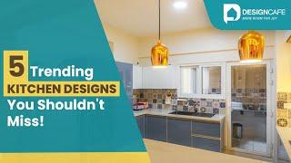 Top 5 Modular Kitchen Designs 2021 | Kitchen Tour | Kitchen Designs By Design Cafe