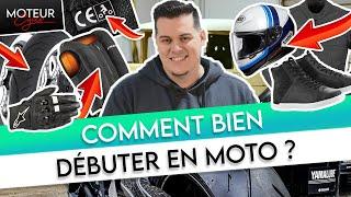 ️ Equipement, entretien, conduite... Nos meilleurs conseils pour débuter à moto ! - Moteur Cycle