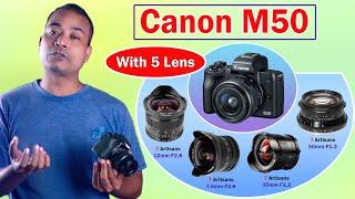 Canon EOS M50 Review With 5 Lens