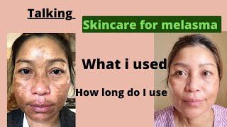 Talking my Skincare for Melasma and Darkspot with Eucerin and how long do I use