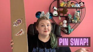 Pin Swap! Disney Pins Trade with other YouTubers! - Aug 2021