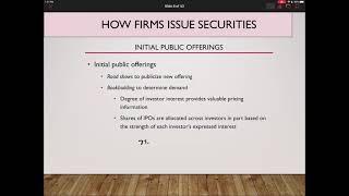 Chapter 3 - How Securities are Traded
