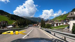 South Tirol Scenic Drive Italy 4k 60p 