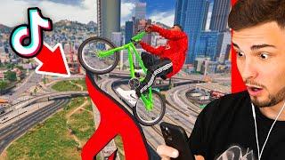 DIE BESTEN TIK TOK STUNTS NACHMACHEN in GTA 5!