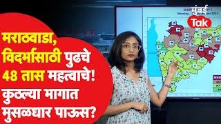 IMD Weather Update : Marathwada, Vidarbh मध्ये पुढचे ४८ तास महत्वाचे, काय इशारा?