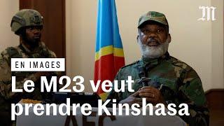 RDC : le M23 affirme qu'il veut s'emparer de la capitale Kinshasa