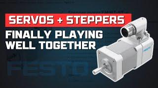 𝗦𝗔𝗩𝗘 𝗠𝗢𝗡𝗘𝗬 with 𝗦𝗲𝗿𝘃𝗼𝘀 + 𝗦𝘁𝗲𝗽𝗽𝗲𝗿𝘀 from FESTO | You've NEVER Seen Them Work Together Like This!