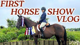 MY FIRST HORSE SHOW VLOG