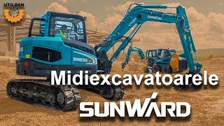 New midi-excavators  - Sunward 6 tons - 9 tons - UTILBEN