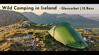 Wild Camping in Ireland | Glencorbet | 12 Bens | Galway