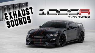 1000R Twin Turbo GT350 Exhaust Sounds