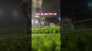 Rate my shot #football  #urcristiano #shorts#viralvideo #viralshorts