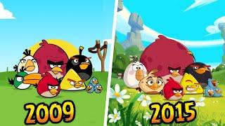 Angry Birds - Evolution of All Birds (2009 - 2015)