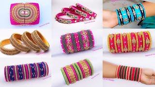 Silk Thread Bangles Collections | Silk Thread Bangles Sets | Latest Bangles Designs | uppunutihome