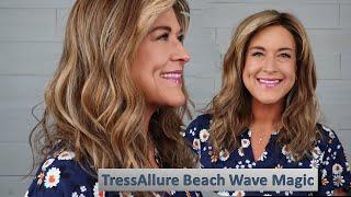 TressAllure Beach Wave Magic in 17/23R8 | New Look Fabulous Realistic Heat Friendly fiber!