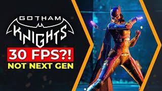 Gotham Knights 30 FPS Controversy