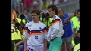 WM 90 Deutschland - England Halbfinale Vorberichte (ZDF/TV)