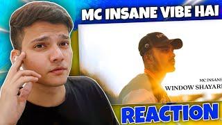 MC Insane - Window Shayari Reaction | MC Insane Reaction | IFLAH REACTS