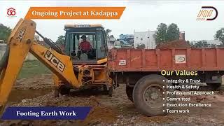 Ongoing Project at Kadappa | construction work Area : 60000 Sq.feet | DMW Infra #construction